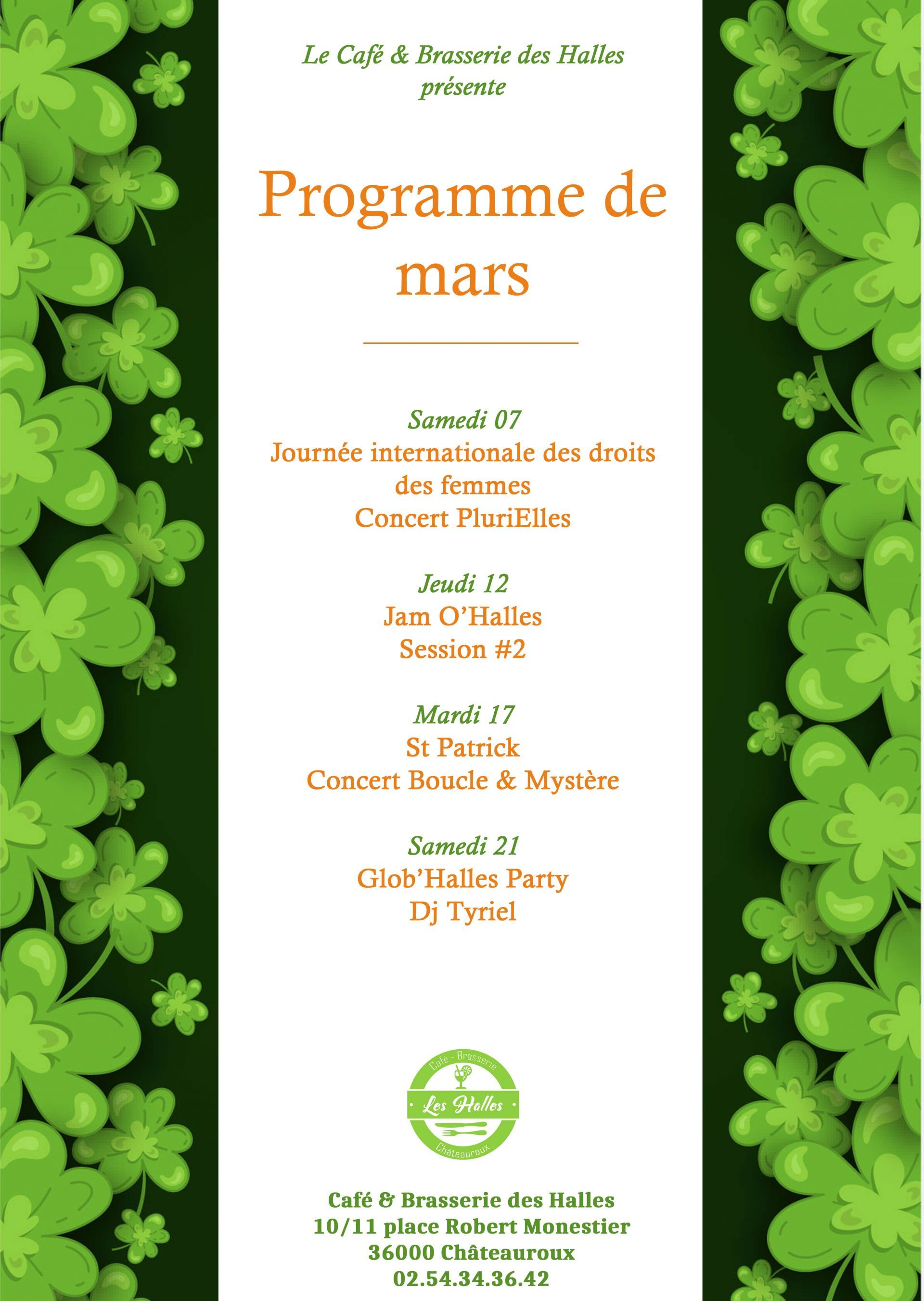 Programme de mars